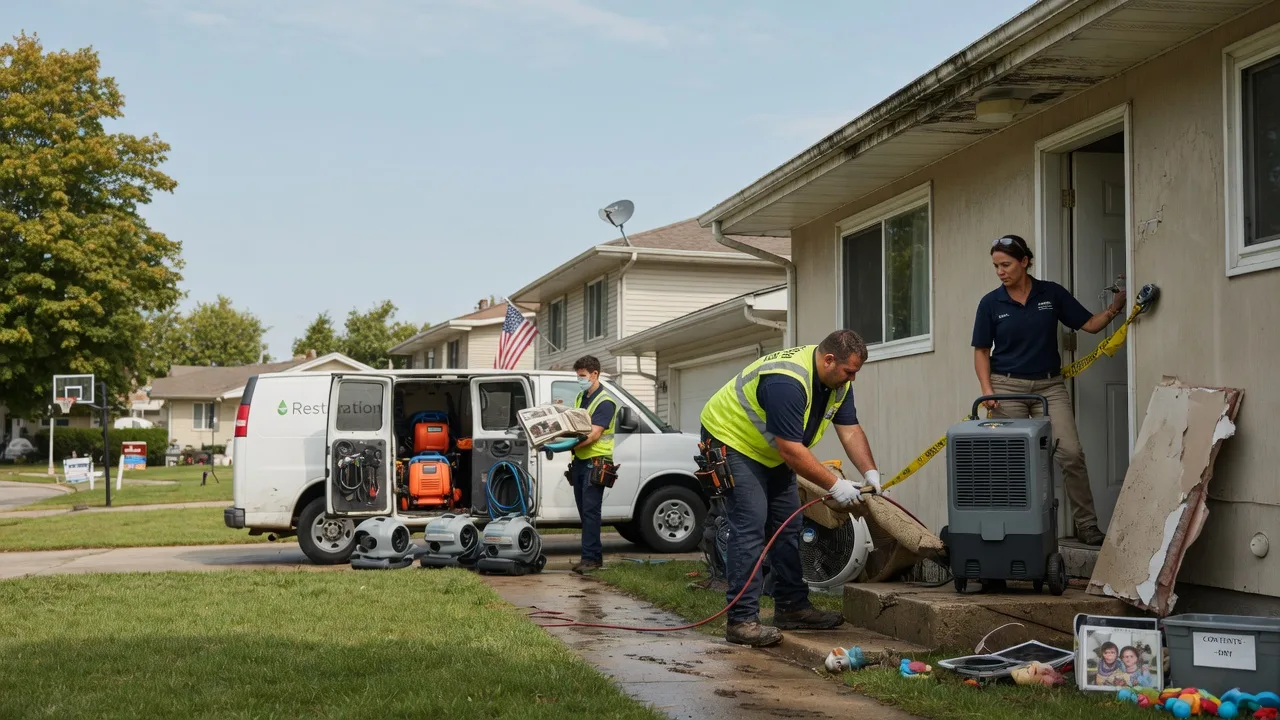 Water Damage Restoration in Sheboygan Falls, WI near me